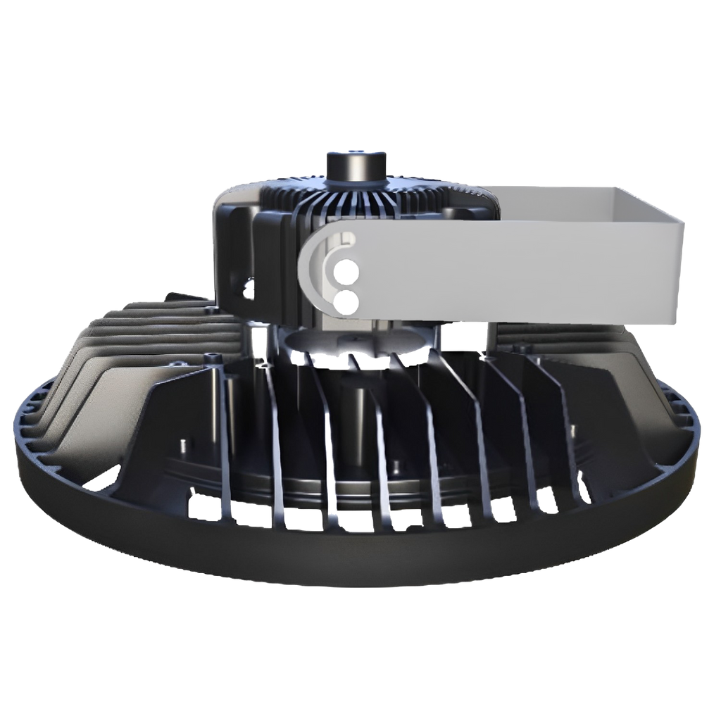 UFO High Bay LED Fixture, 250W/200W/180W, Orion, 277-480V, Selectable Wattage & CCT, 33700 Lumens