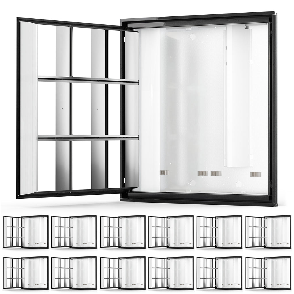 2x2 T8 LED Ready Parabolic Troffer, 4 Lamp, Non-Shunted, Single Ended