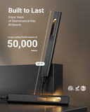 21.7" tall low-voltage LED path light built with a 50,000-hour long-lasting performance