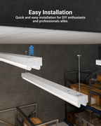 The fixture is LED ready with non-shunted sockets and is pre-wired for a quick and easy installation.
