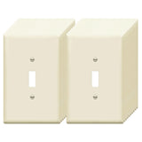 Enerlites Toggle Switch One-Gang Wall Plate, Oversize