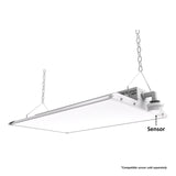With three adjustable wattages producing up to 30800 lumens, you can easily tailor the brightness to meet your environment’s exact lighting needs. The linear LED high bay fixture's selectable color temperatures (3500K, 4000K, and 5000K) allow you to fine-tune the ambience, whether you prefer a neutral tone or bright daylight clarity.