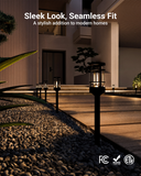Stylish and low voltage with a sleek look and seamless addition to modern homes.