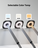 Sunco square low voltage pathway light has selectable color temperature. Choose between 3000K, 4000K, and 5000K.