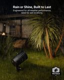 Built for the elements. Rain or shine, this low voltage garden spotlight keeps your landscape shining bright with durable, energy-saving LED technology.