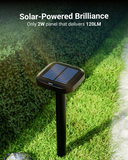 Solar LED Path Lights, Square, Dusk To Dawn