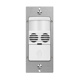 Enerlites 180° Dual-Technology Occupancy/Vacancy Motion Sensor Wall Switch, Neutral Wire Required, Single Pole
