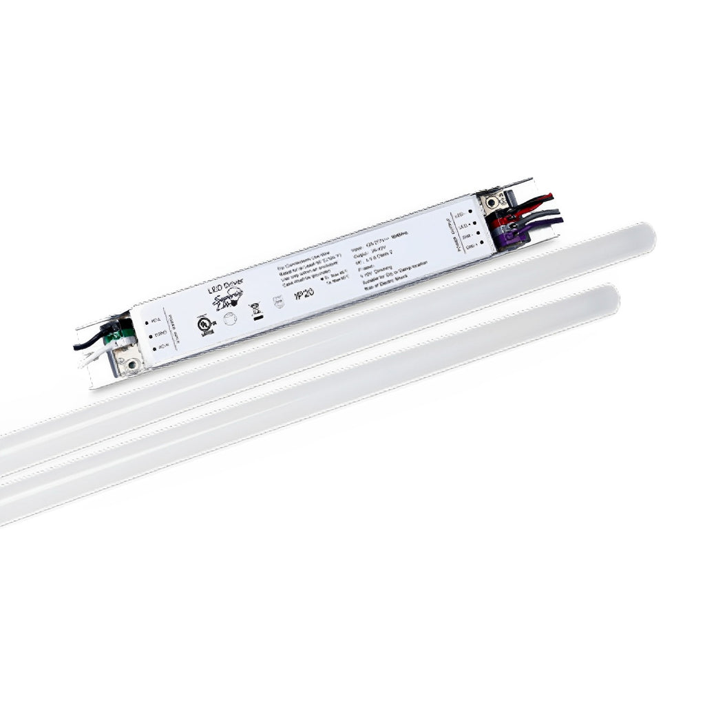 2 foot LED Magnetic Strip Retrofit Kit For Linear Fixtures - 25 Watt - 2800 Lumens - 4000K OR 5000K - Dimmable - 120-277V - Quick Easy Install