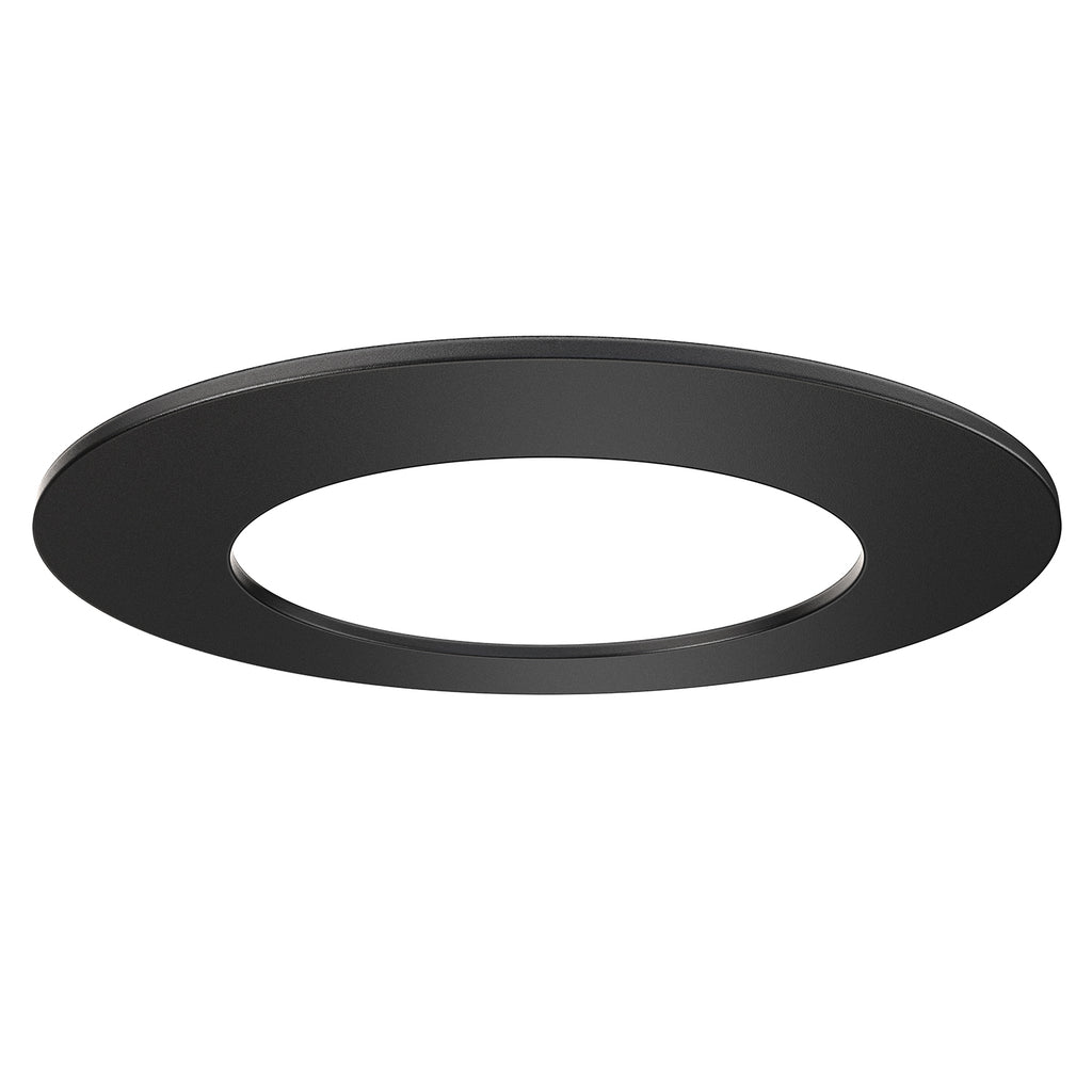 Cover big holes or gaps around your recessed light with this thin profile Goof Ring which adapts to 4” retrofit lights.