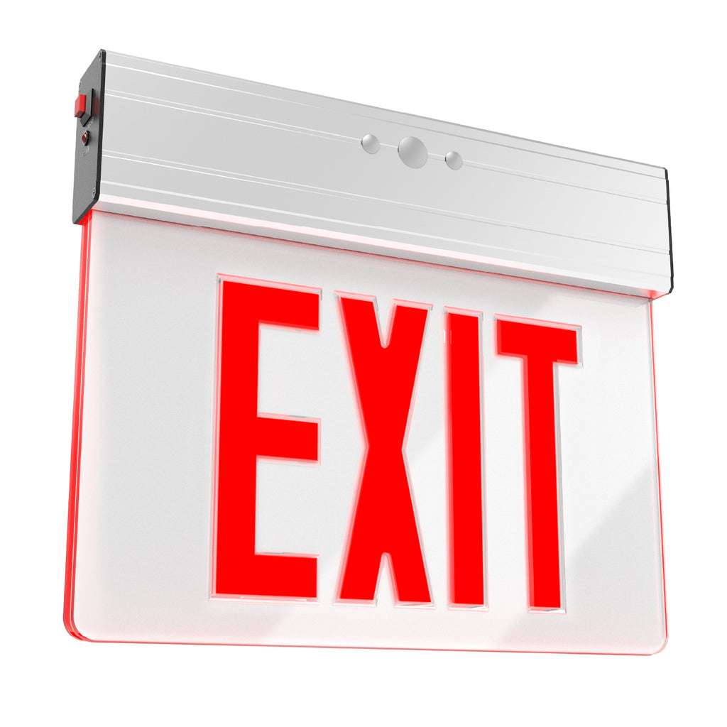 The Single Face Red Exit Sign is a reliable source during power outages or nighttime emergencies.