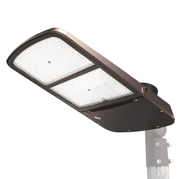 Upgrade your outdoor lighting with our LED Shoebox Light, offering bright, energy-efficient illumination with a long lifespan of 50,000 hours. 