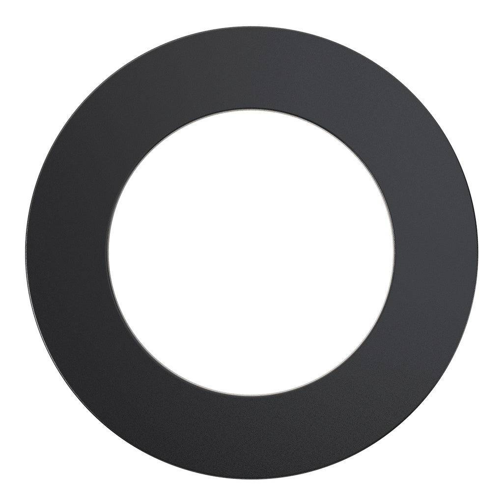 Cover big holes or gaps around your recessed light with this thin profile Goof Ring which adapts to 4” retrofit lights.