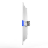Sunco Lighting 6” Slim LED Recessed Ultra Thin Downlight Smooth Trim Selectable Color Temperature 2700K – 5000K Side View