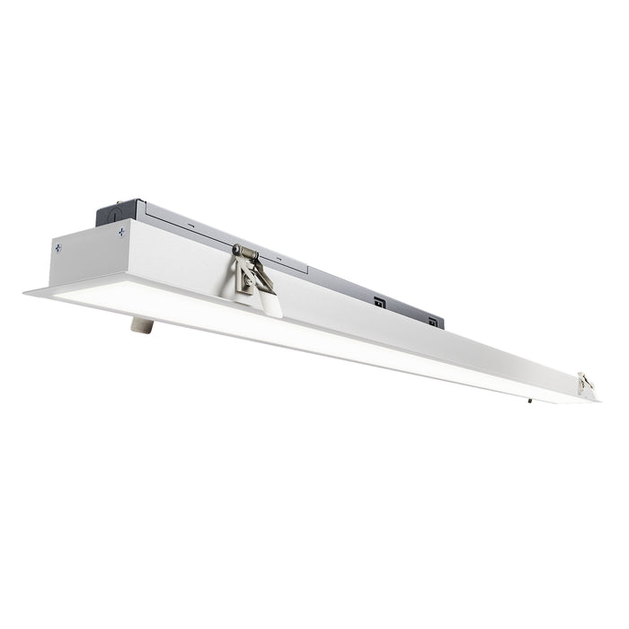 Sunco LED Linear Recessed Light, 4ft, 40W, Selectable CCT, 5000 Lumens