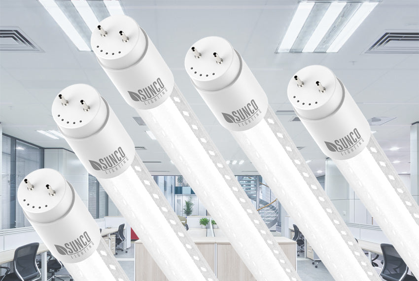 LED tube lighting