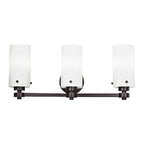 LED Bronze Finish Vanity Light, 22.5" Wide, 3-Light, 4498 Series