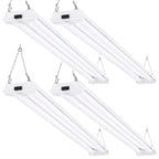 LED Shop Light, 4ft, Motion Activated, Frosted, 40W, 4300 Lumens