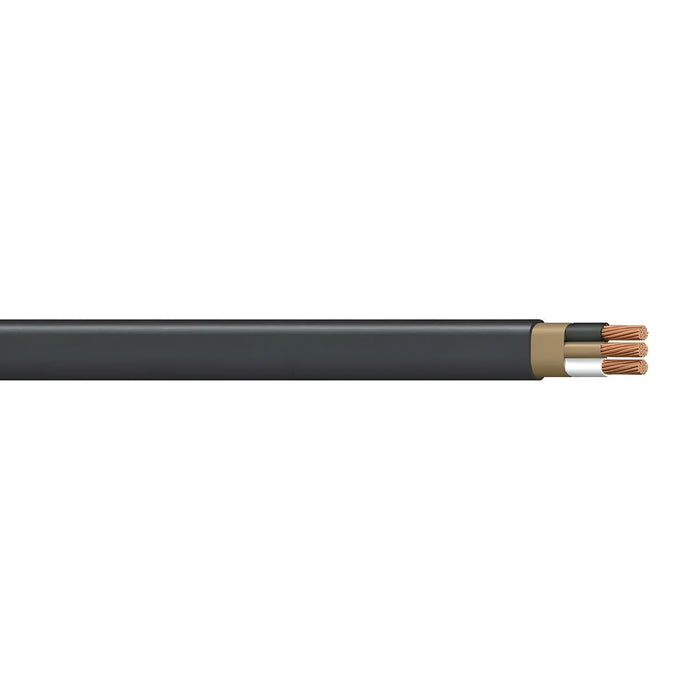 125ft Roll 6/2 NM-B Gauge Indoor Electrical Black Copper Wire Ground Cable
