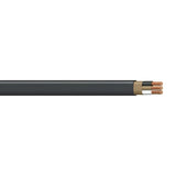 125ft Roll 6/2 NM-B Gauge Indoor Electrical Black Copper Wire Ground Cable