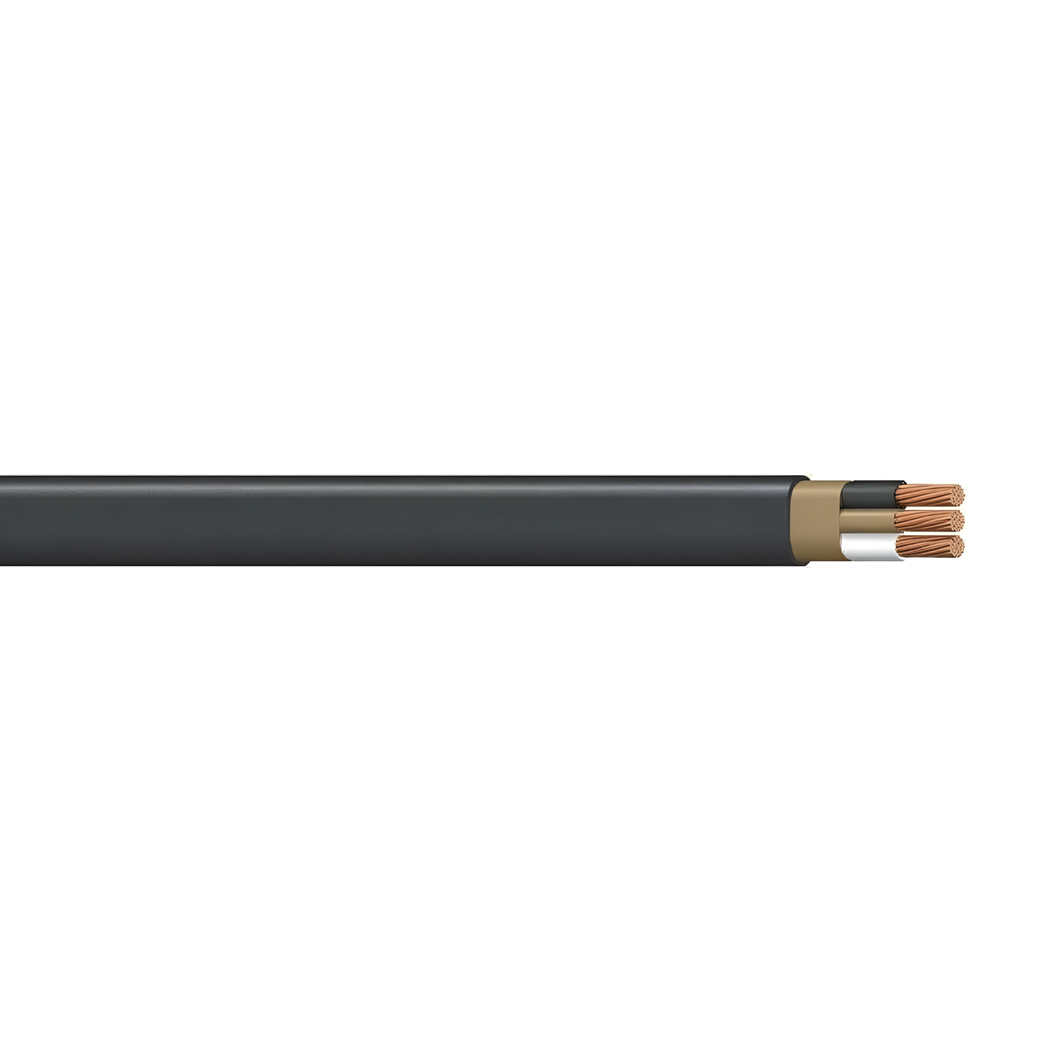 125ft Roll 8/2 NM-B Gauge Indoor Electrical Black Copper Wire Ground Cable