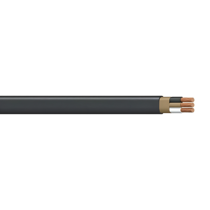 125ft Roll 8/2 NM-B Gauge Indoor Electrical Black Copper Wire Ground Cable