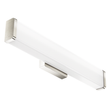 Sunco LED Rectangular Vanity Light, 20W, Nickel, Selectable CCT, 1600 Lumens