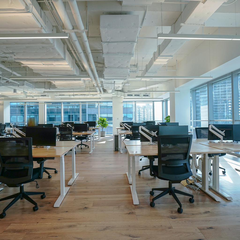 4ft LED Linear Pendant Up/Down Light, 50W/45W/40W, Selectable Wattage & CCT, 6500 Lumens