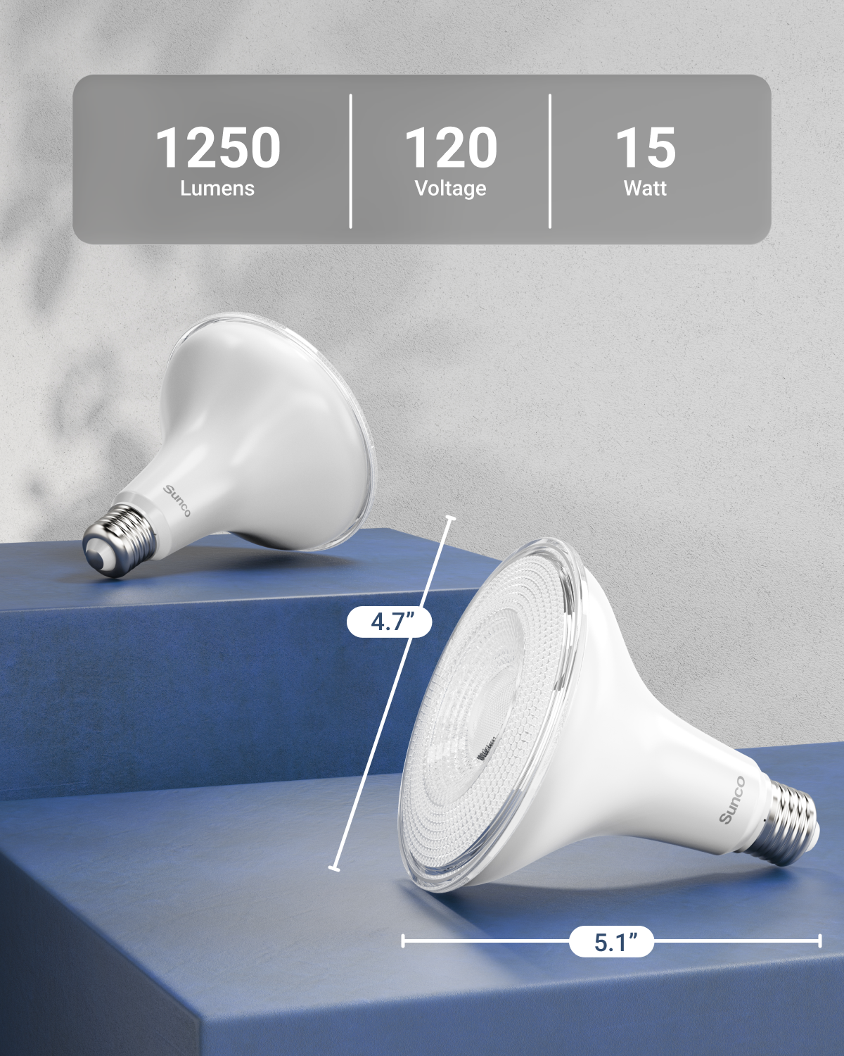 PAR38 LED Bulb, Dusk to Dawn Photocell, 1250 Lumens