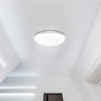 11 Inch Round Mushroom Ceiling Light, Surface Mount, 1000 Lumens