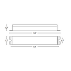 Emergency Battery 5W/90 Min, Type B T8 LED Tubes