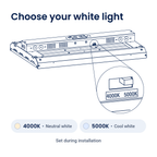 2ft LED Linear High Bay, 105W, Selectable CCT, 14100 Lumens