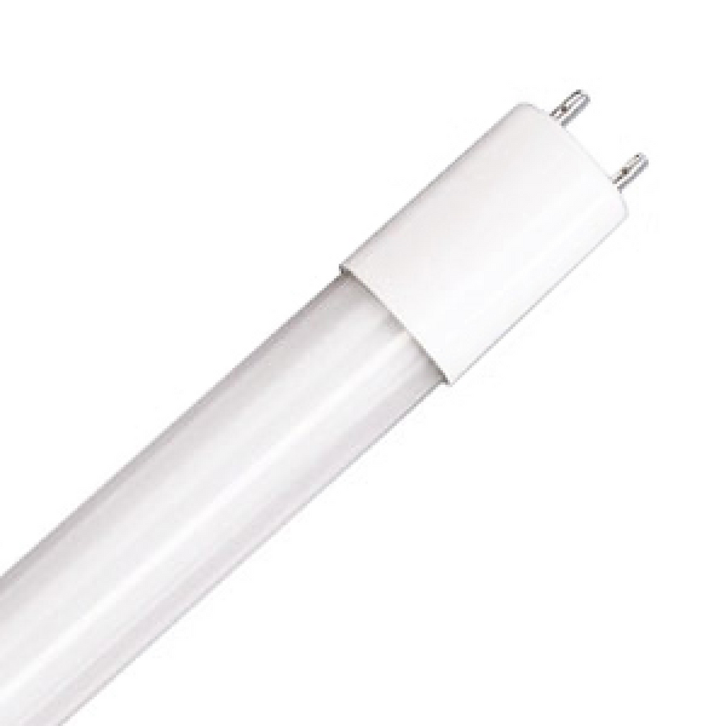 T8 LED Tube, 3ft, Frosted, Bypass, Type B, 12W, Single Ended, 1400 ...