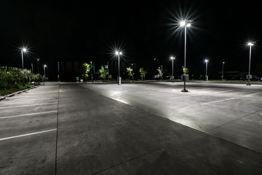 Parking area lighting