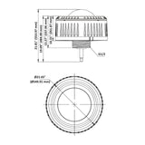 Bi-Level PIR Motion Sensor for UFO High Bay LED Fixtures