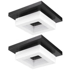 8 Inch Quadrata, Decorative Ceiling Light, Selectable CCT, 1800 Lumens