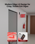 Our emergency exit sign is designed for safety needs at offices, schools, retail spaces, and everything in between.