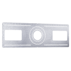 Recessed Lighting Flat Mounting Rough In Plate,  3/4/6 inch, New Construction