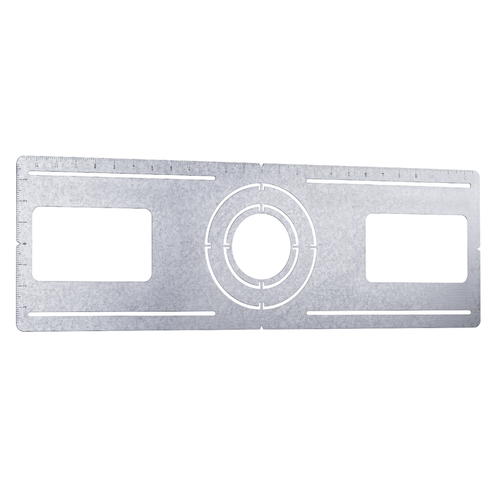 Recessed Lighting Flat Mounting Rough In Plate,  3/4/6 inch, New Construction
