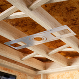 Recessed Lighting Flat Mounting Rough In Plate,  3/4/6 inch, New Construction