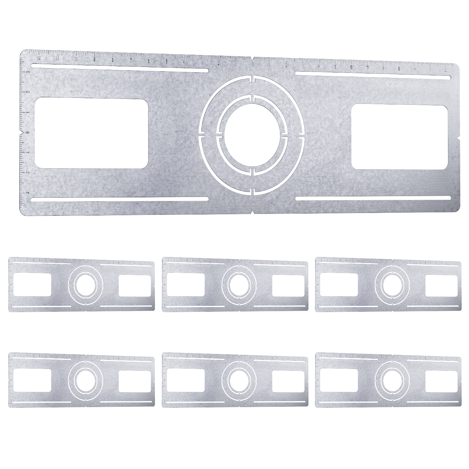 Recessed Lighting Flat Mounting Rough In Plate,  3/4/6 inch, New Construction