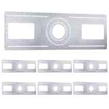 Recessed Lighting Flat Mounting Rough In Plate,  3/4/6 inch, New Construction