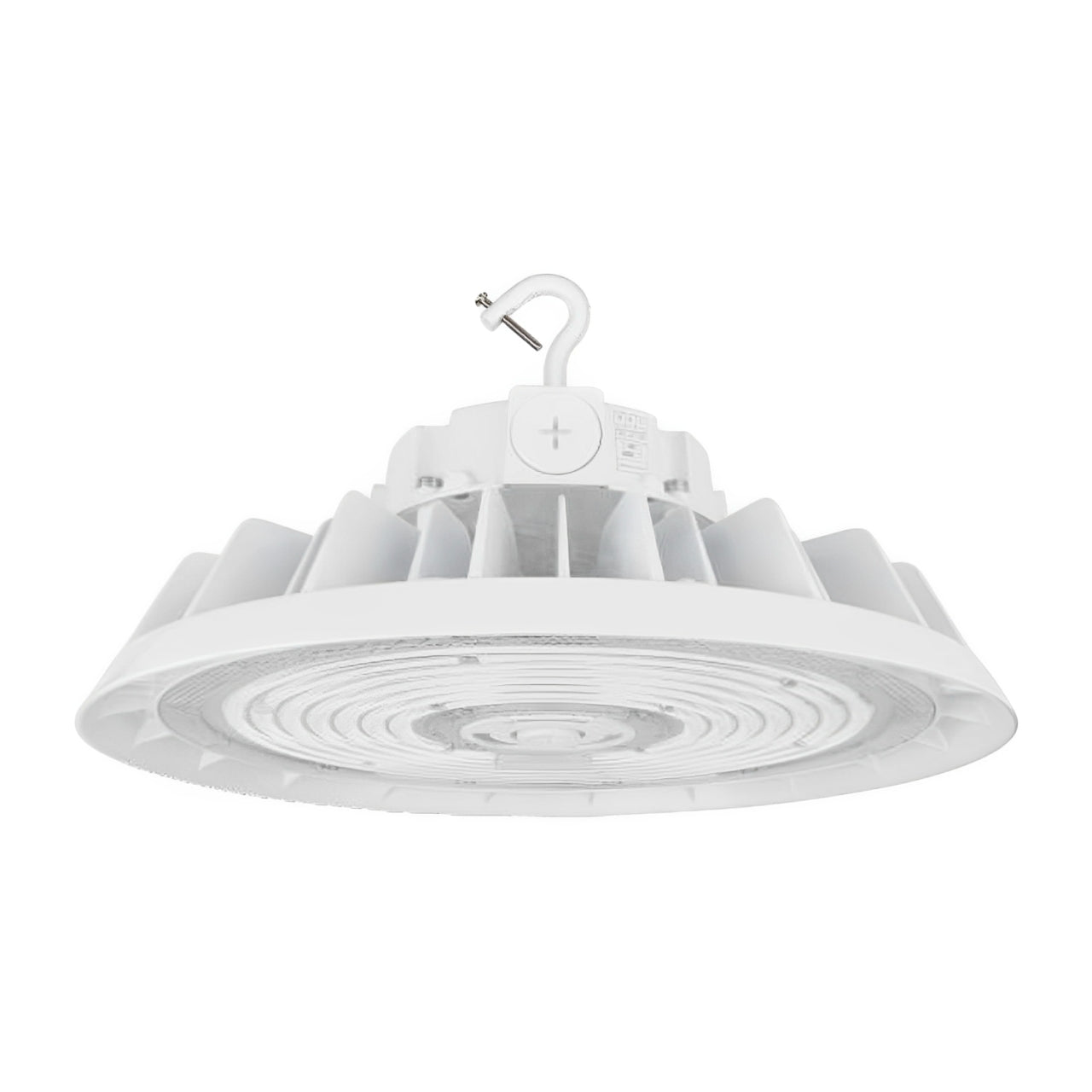 UFO High Bay LED Fixture, 320W/240W/200W, Selectable Wattage & CCT, 49900 Lumens