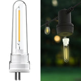 S14 2-Prong LED Bulb, Filament, 50 Lumens