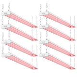 SuncoGrow LED Grow Light, 4ft, 40W Full Spectrum, Linkable