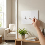 Enerlites Screwless Toggle 3-Gang Wall Plate