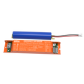 Emergency Backup Battery, 8W/90 Min, 150 VDC Output, LED Vapor Tight Fixtures