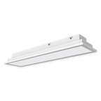 2ft slim linear recessed LED light, underside angle