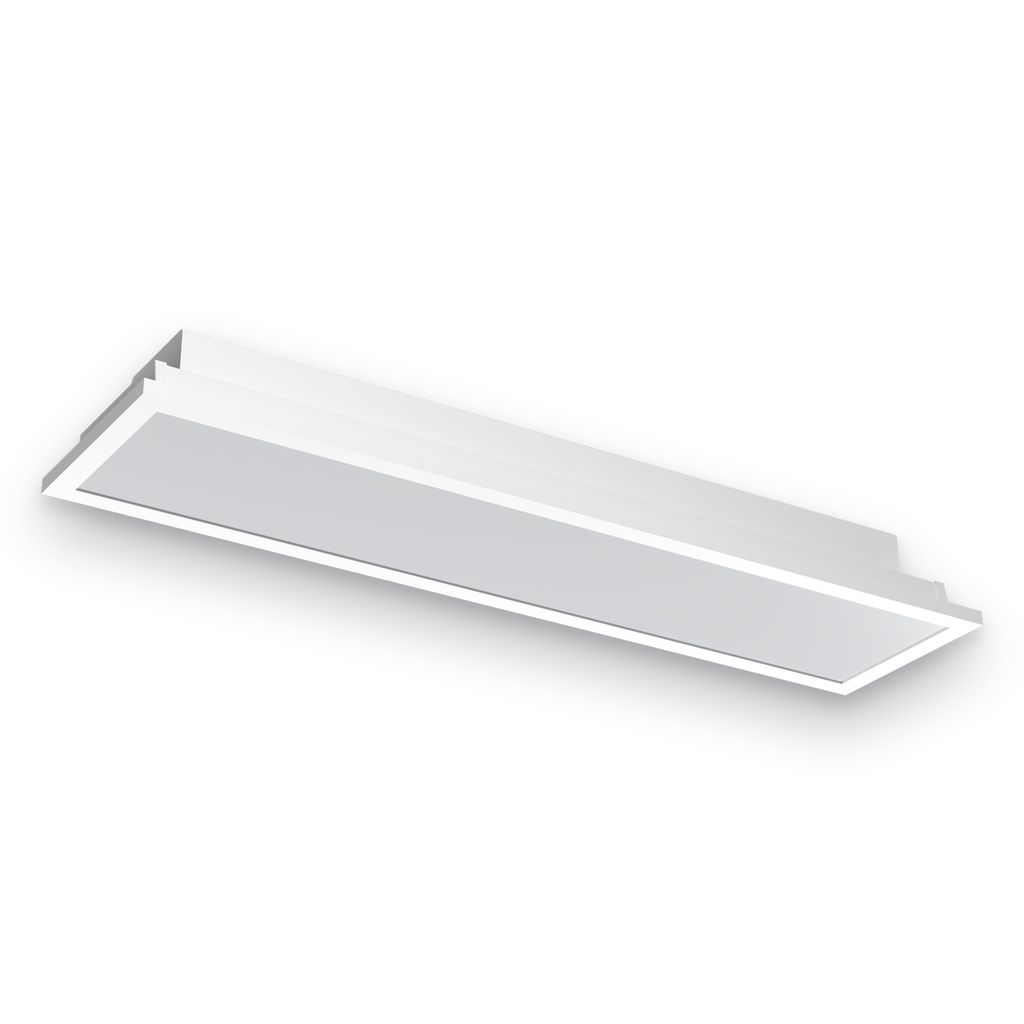2ft slim recessed light, alternate angle — supplier CAD rendering