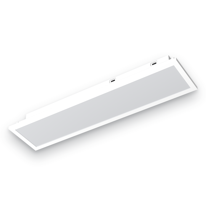 2ft slim recessed light, main threequarter lens — supplier CAD rendering