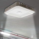LED Canopy Light, 100W/80W/60W, Selectable Wattage & CCT, 13500 Lumens